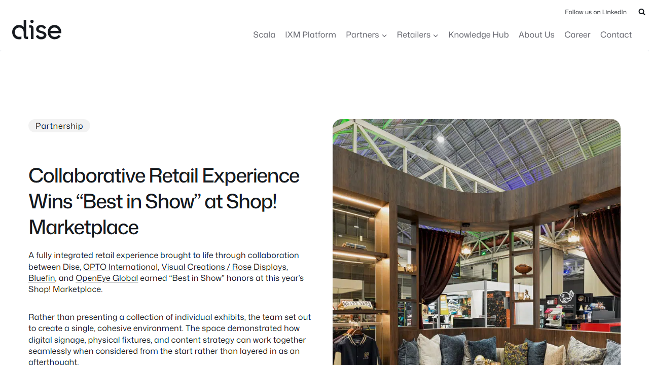 DISE Article Screenshot